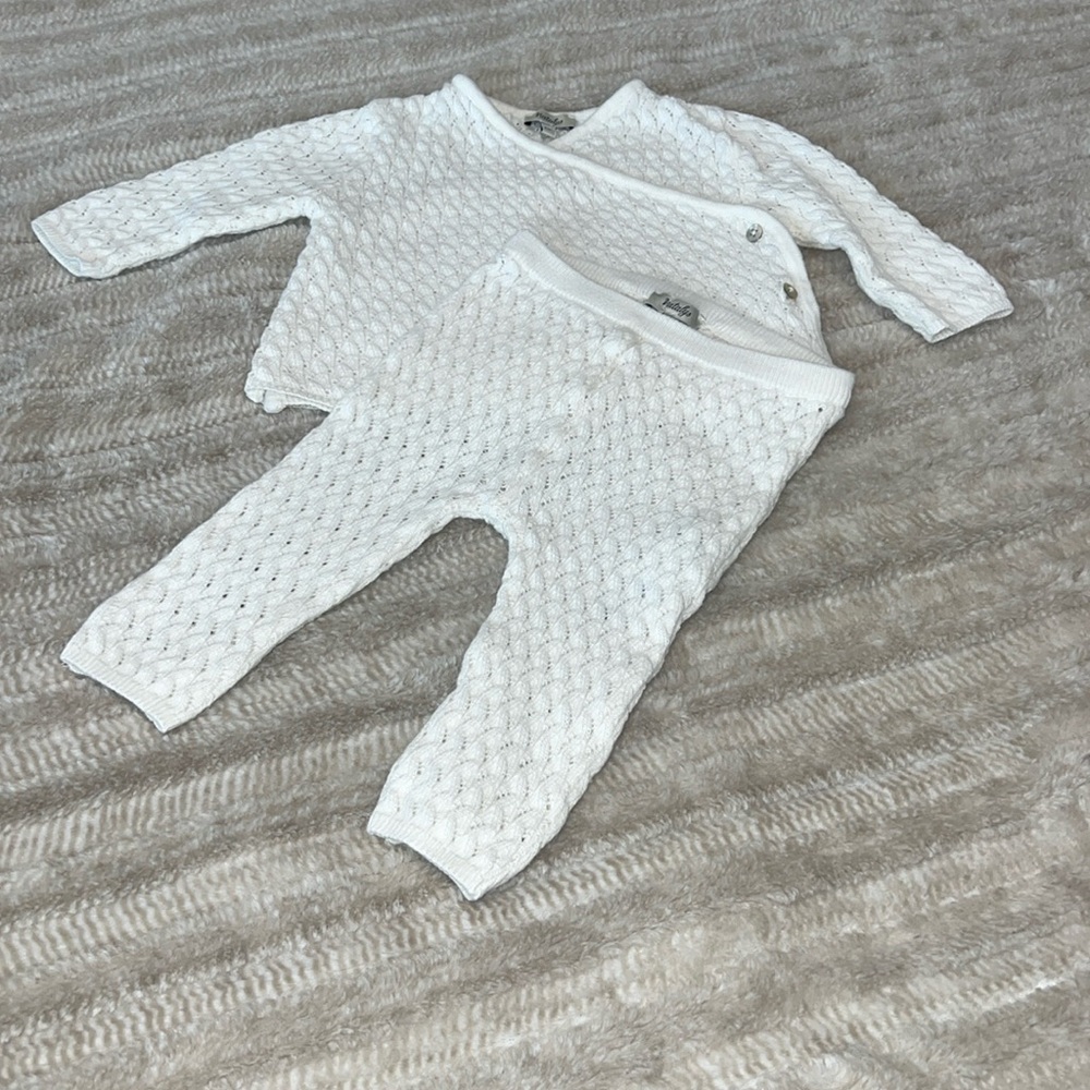 Beige kimono set 90% cotton 10% cashmere
Perfect condition